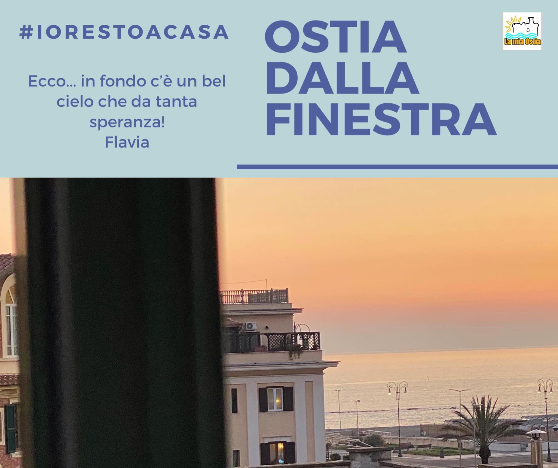 Ostia dalla finestra: mese di marzo